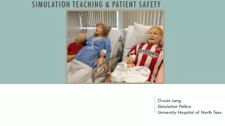 Simulation Teaching &amp; Patient Safety