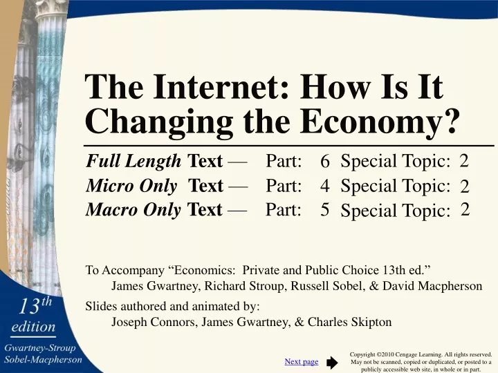 the internet how is it changing the economy