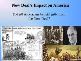 New Deal’s Impact on America