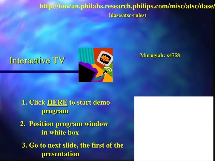 http toocan philabs research philips com misc