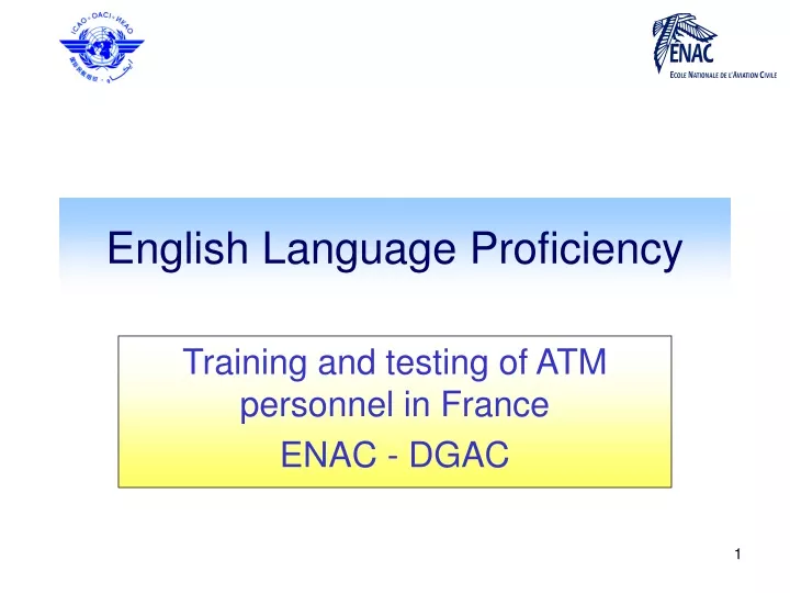 english language proficiency