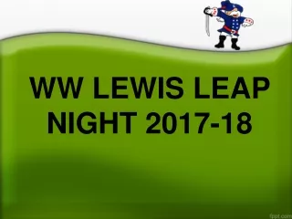 WW LEWIS LEAP NIGHT 2017-18