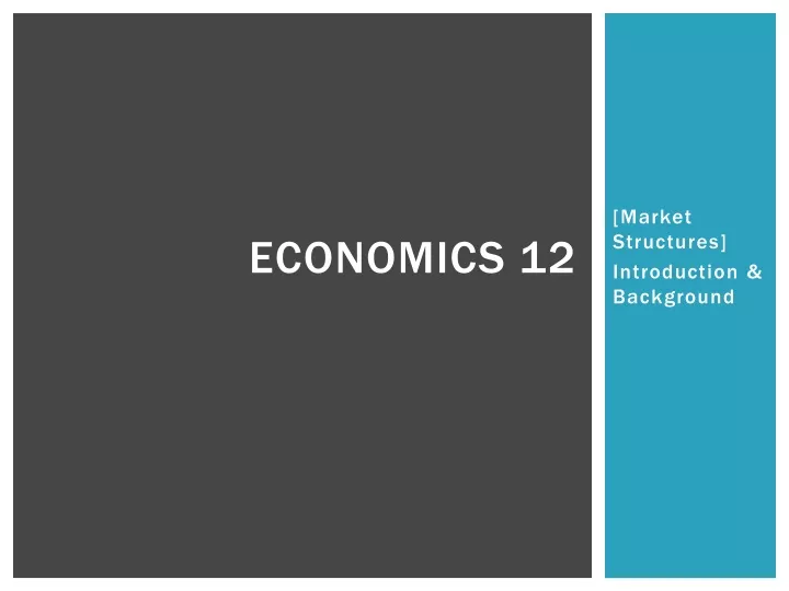 economics 12