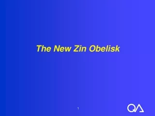 The New Zin Obelisk