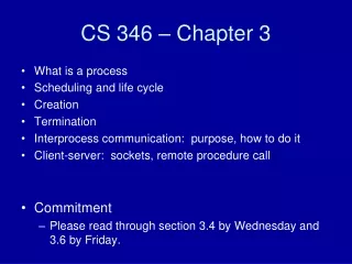 CS 346 – Chapter 3