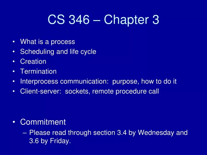 cs 346 chapter 3