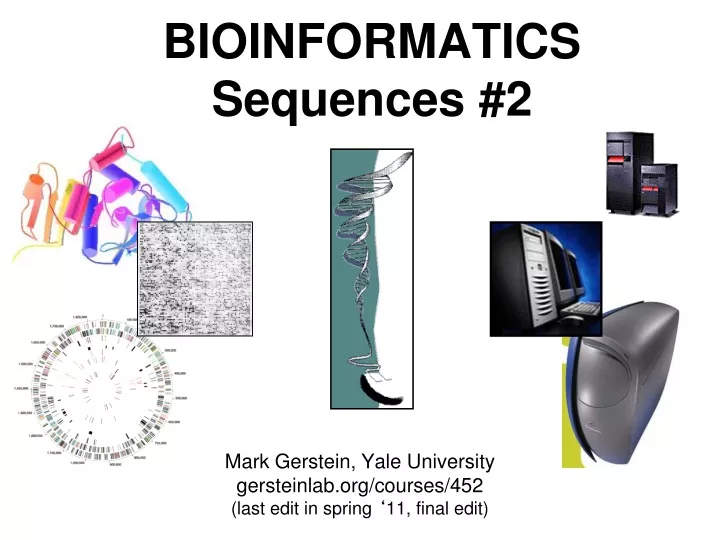 bioinformatics sequences 2