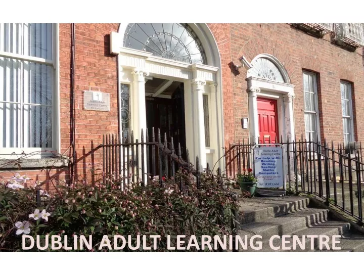 dublin adult learning centre