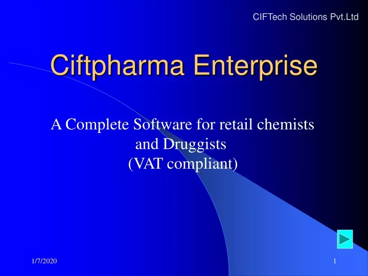 ciftpharma enterprise