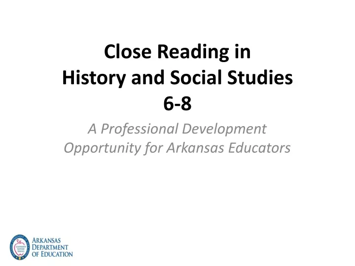 close reading in history and social studies 6 8
