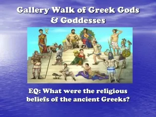Gallery Walk of Greek Gods &amp; Goddesses
