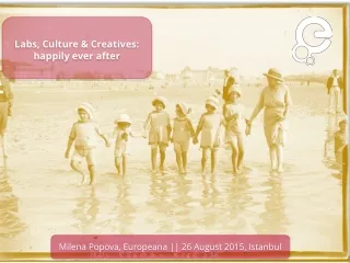 Milena Popova, Europeana ||  26  August 2015, Istanbul
