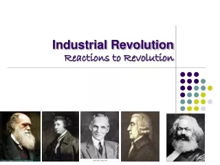 Industrial Revolution Reactions to Revolution