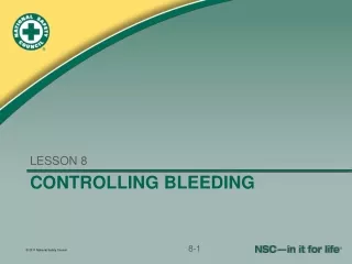 CONTROLLING BLEEDING