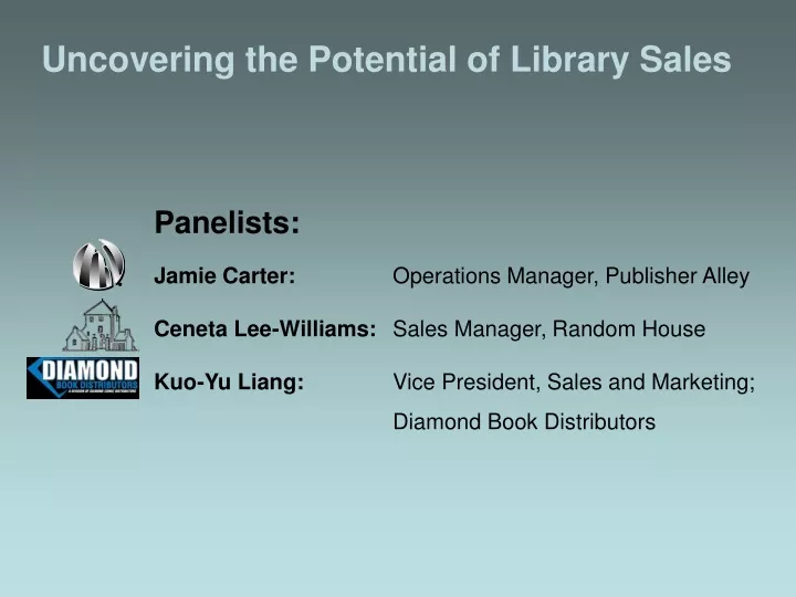 uncovering the potential of library sales