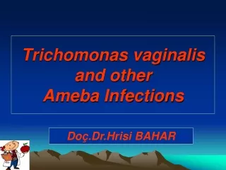 Trichomonas vaginalis and other  Ameba Infections