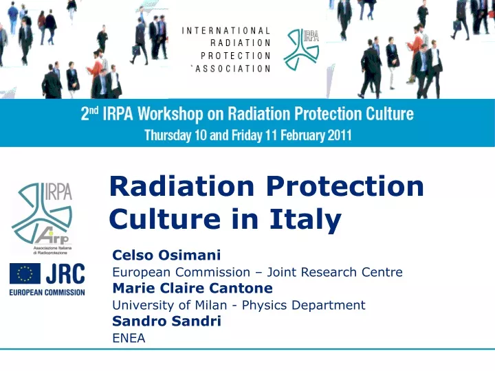 radiation protection culture in italy