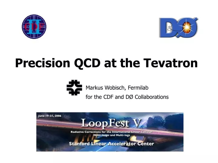 precision qcd at the tevatron