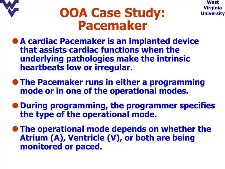 ooa case study pacemaker