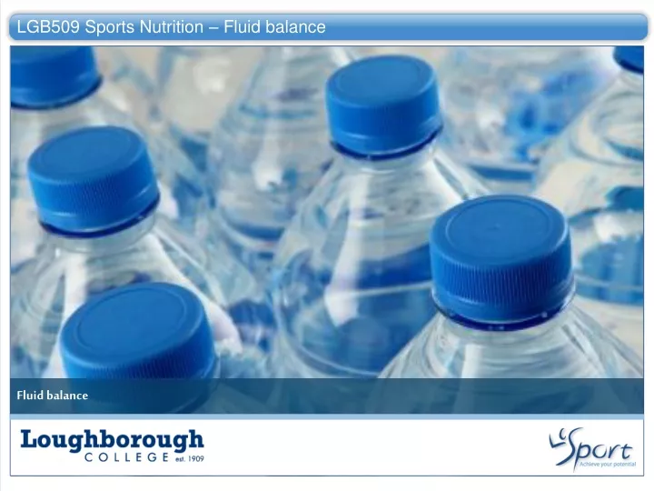 lgb509 sports nutrition fluid balance
