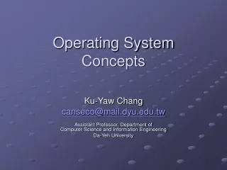 Operating System Concepts