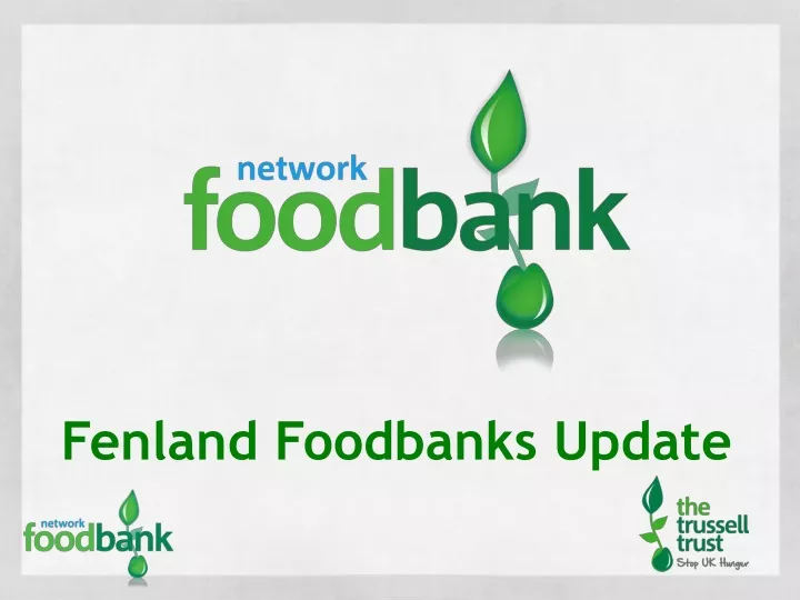 fenland foodbanks update