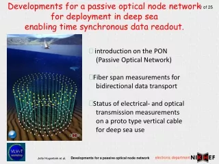 introduction on the PON      (Passive Optical Network)