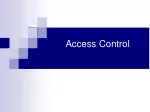 Comprehensive Access Control Policy for Maximum Security - slide 1