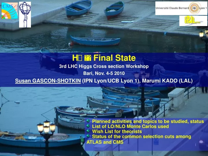 h final state 3rd lhc higgs cross section