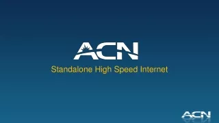 Standalone High Speed Internet