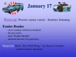 Writing Workshop: Syntax Practice & Literary Analysis - slide 1