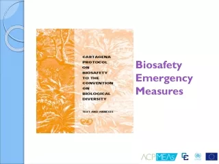 Biosafety Emergency Measures