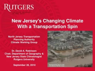 North Jersey Transportation Planning Authority  Climate Working Group