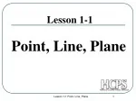 Basic Geometry: Points, Lines, Planes - slide 1