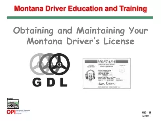 Montana Driver Education and Training