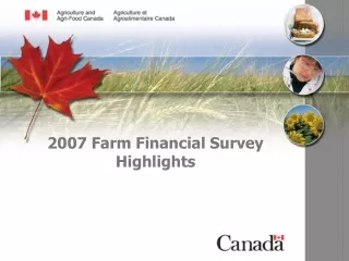 2007 Farm Financial Survey Highlights