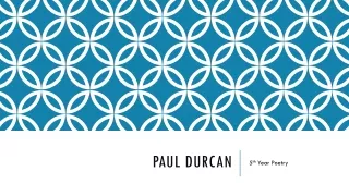 Paul Durcan