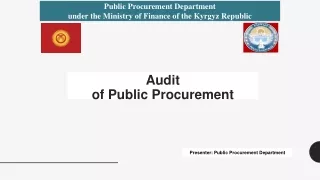 Audit of Public Procurement