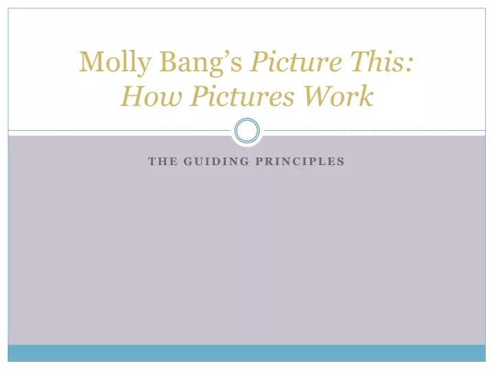 molly bang s picture this how pictures work