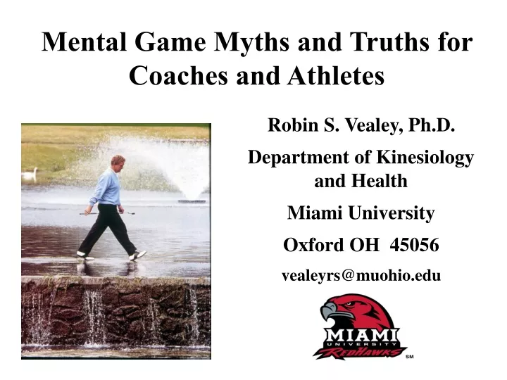 mental game myths and truths for coaches