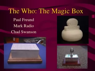 The Who: The Magic Box