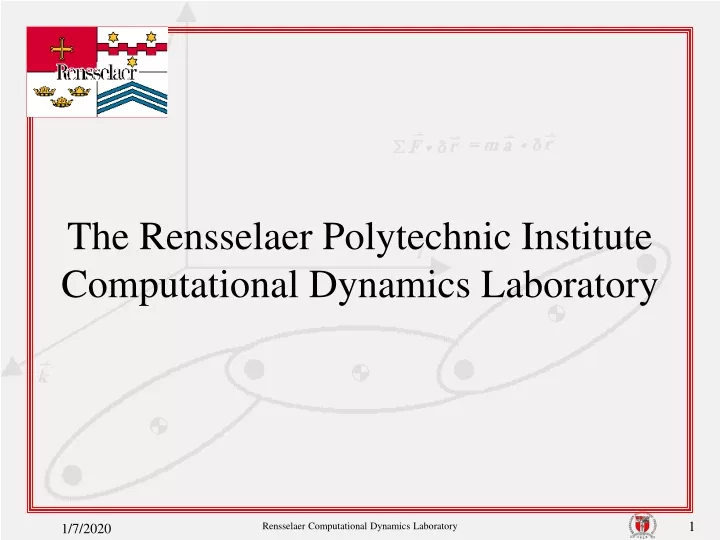 the rensselaer polytechnic institute