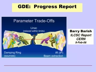 GDE:  Progress Report