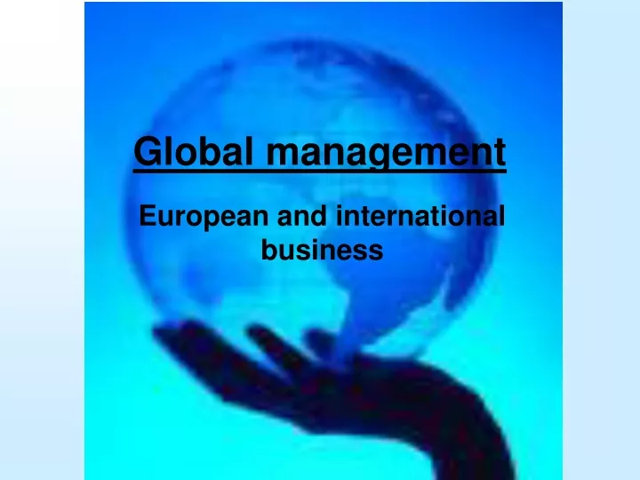 global management