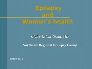 Epilepsy  and  Women’s health