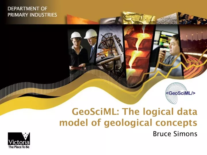 geosciml the logical data model of geological