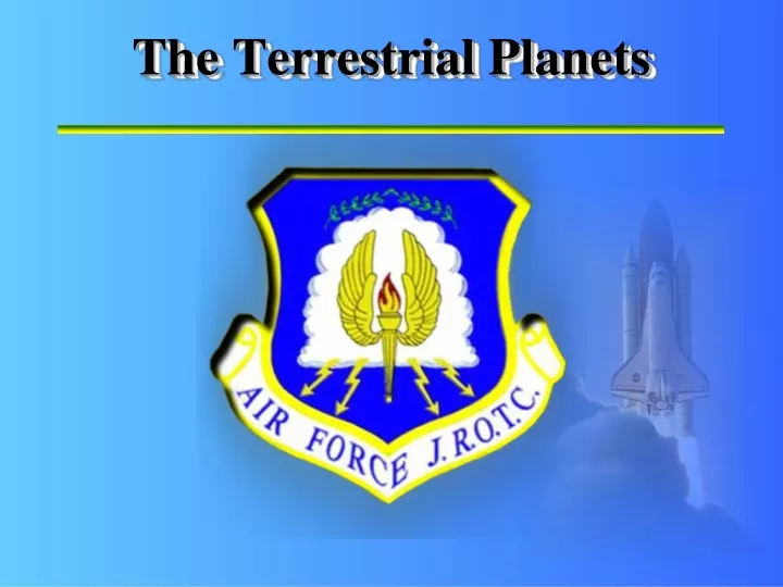 the terrestrial planets