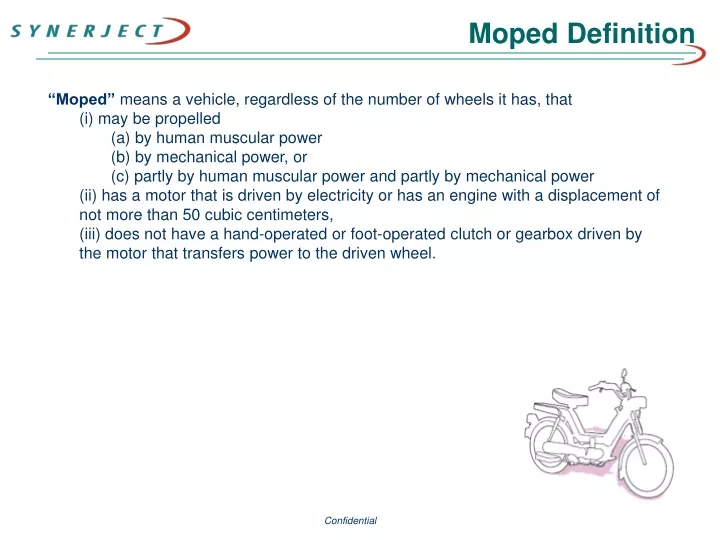 moped definition