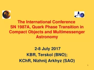 2-8 July 2017 KBR, Terskol (BNO);  KChR, Nizhnij Arkhyz (SAO)