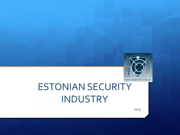 estonian security industry